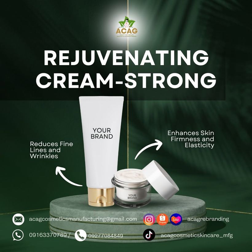 Rejuvenating cream — reduces fine lines and enhances skin firmness
